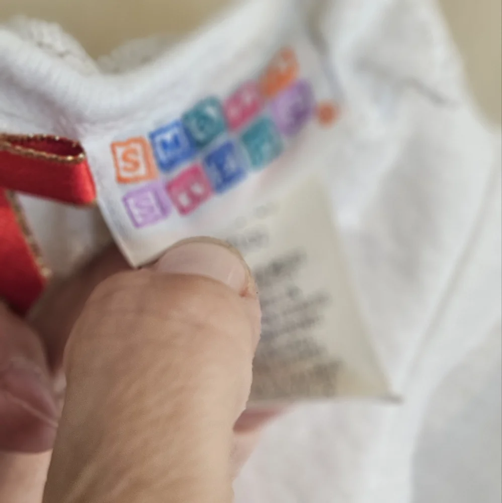 Vintage Smart Steps 6-9 Mos My First Christmas Onesie - Picture 5 of 6